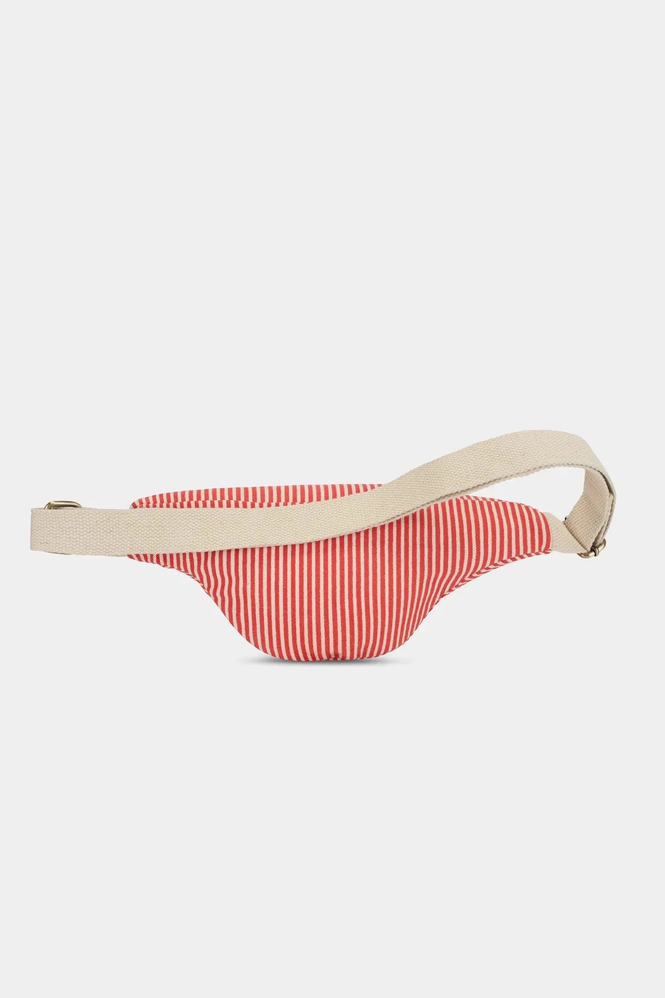 Crossbody ledvinka HINDBAG Olivia Red Stripes | Lavly.cz