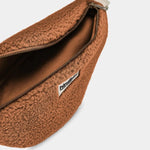 Crossbody ledvinka HINDBAG Olivia Teddy Brown | Lavly.cz