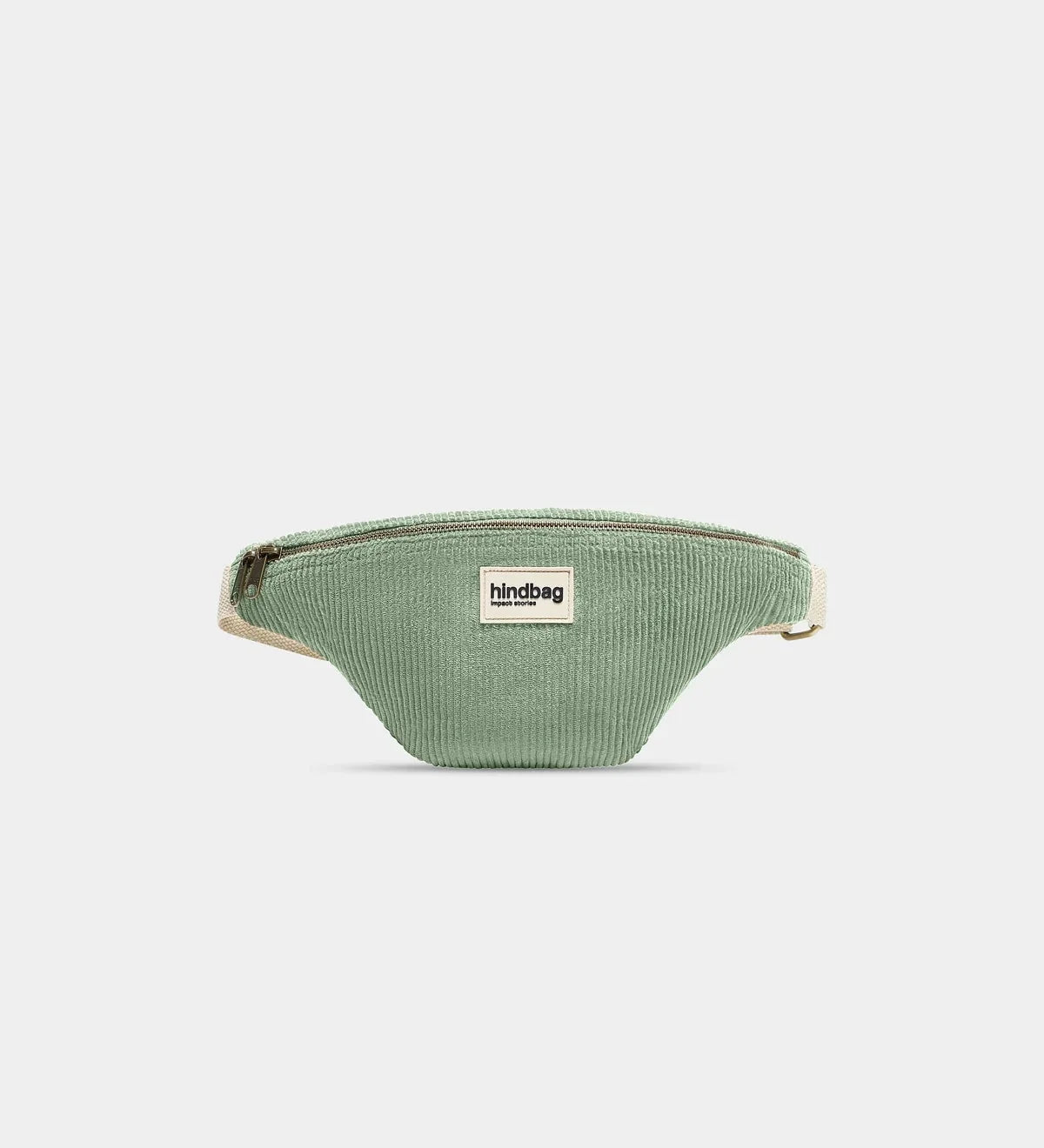 Crossbody ledvinka HINDBAG Olivia Velvet Mint Green | Lavly.cz