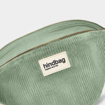 Crossbody ledvinka HINDBAG Olivia Velvet Mint Green | Lavly.cz
