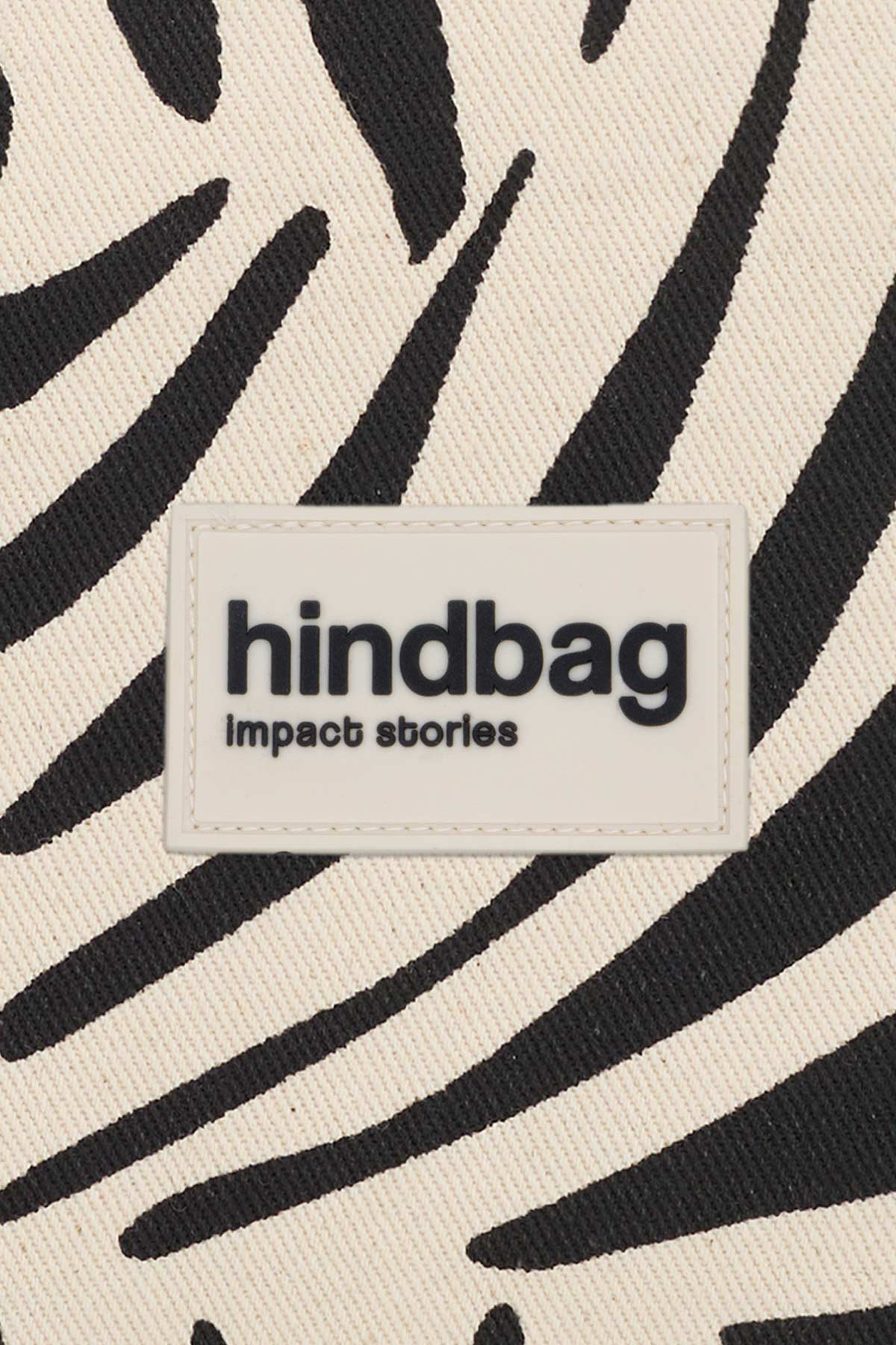 Crossbody ledvinka HINDBAG Olivia Zebra ecru | Lavly.cz