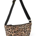 Crossbody ledvinka STUDIO NOOS Brown Leopard Cotton | Lavly.cz