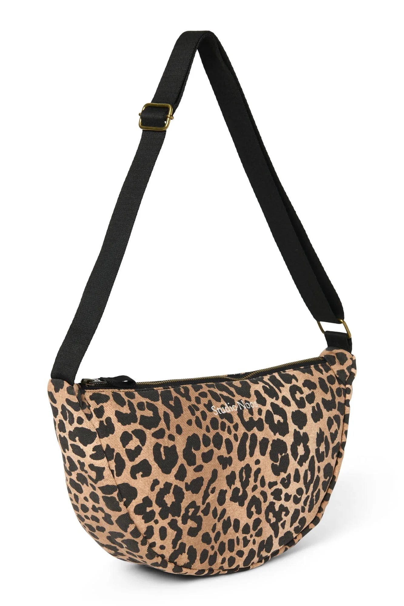 Crossbody ledvinka STUDIO NOOS Brown Leopard Cotton | Lavly.cz