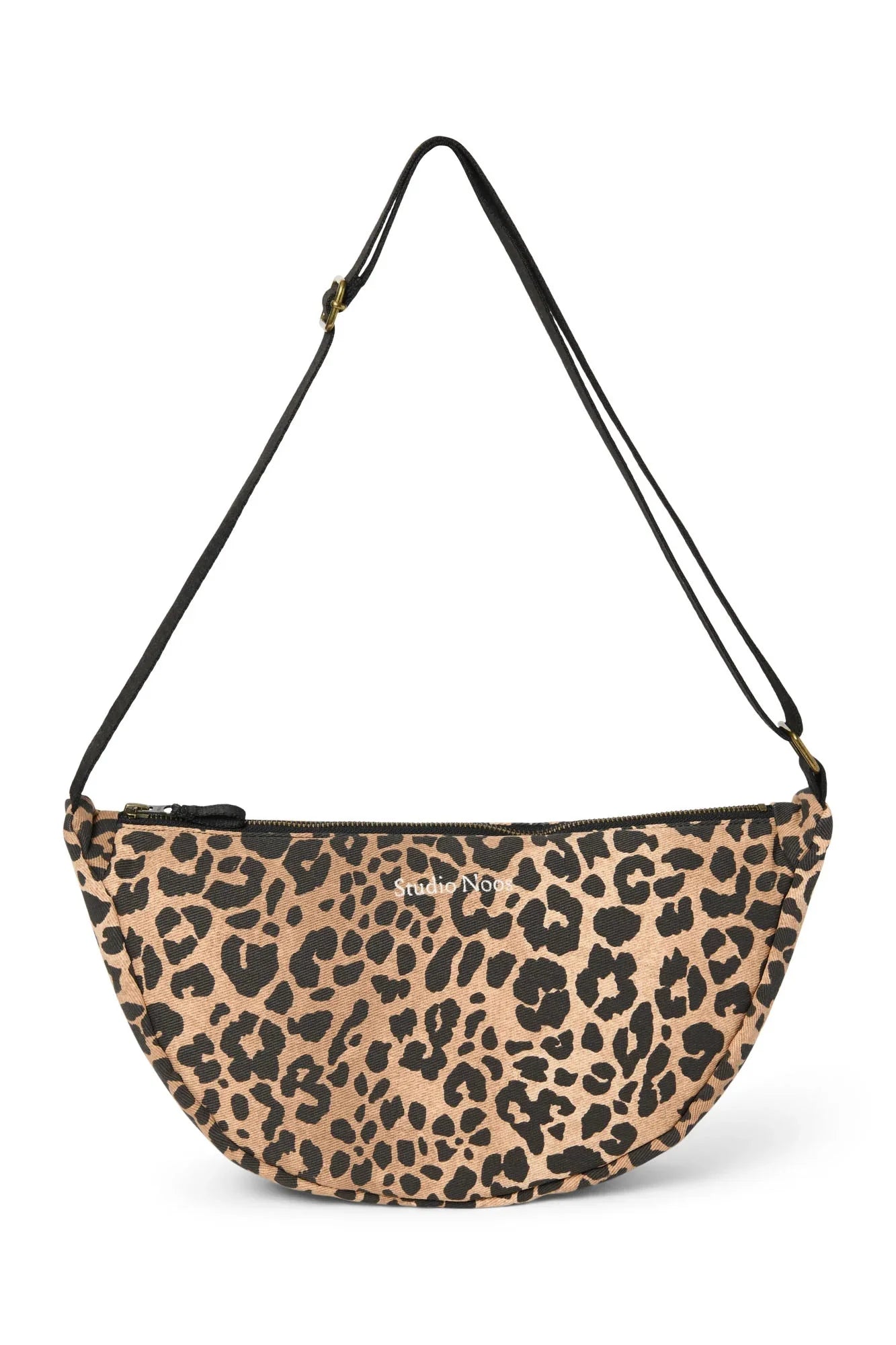 Crossbody ledvinka STUDIO NOOS Brown Leopard Cotton | Lavly.cz