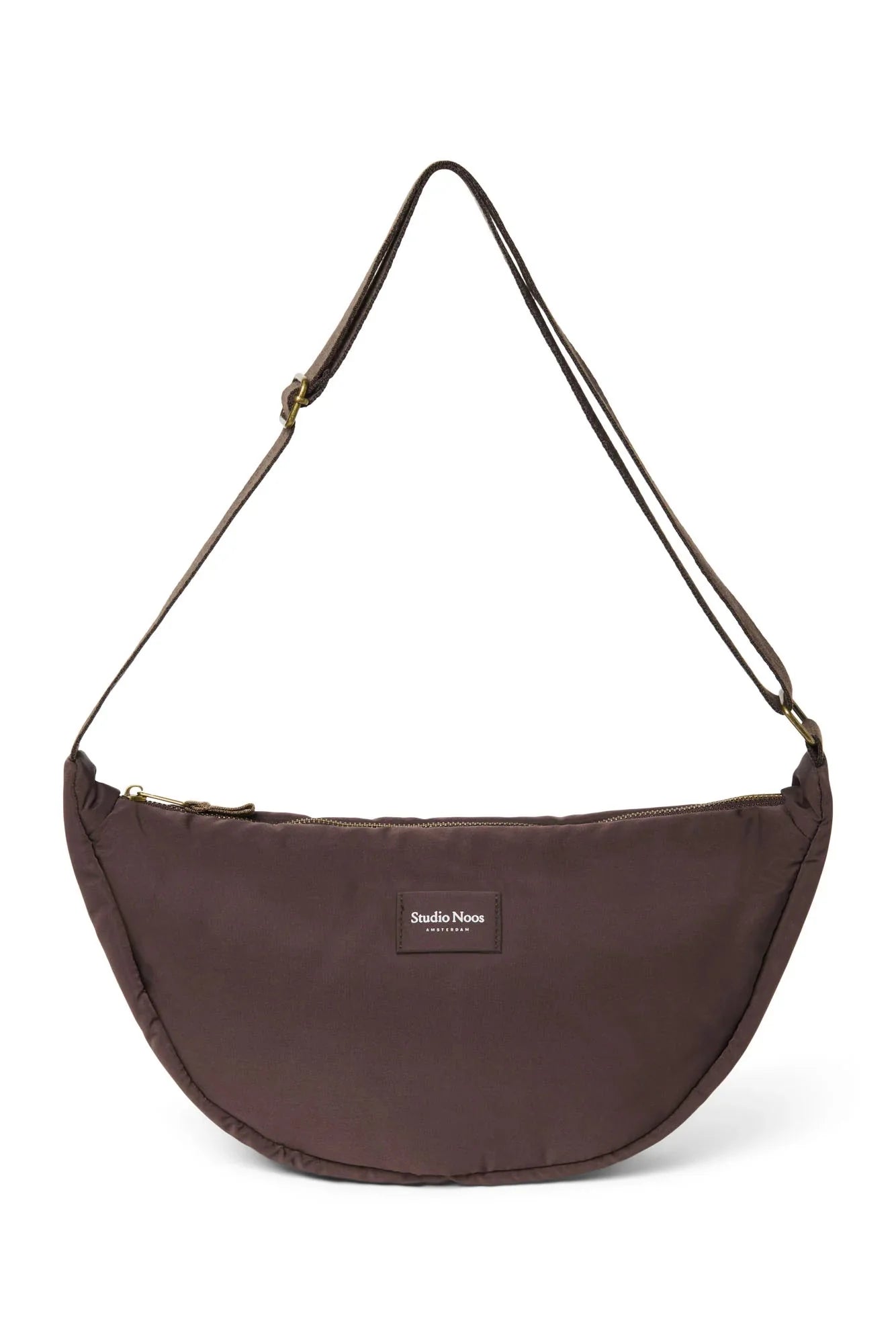 Crossbody ledvinka STUDIO NOOS Brown Puffy | Lavly.cz