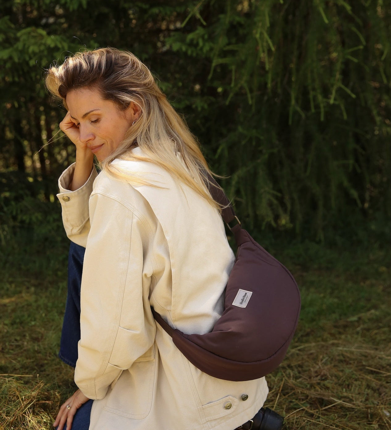 Crossbody ledvinka STUDIO NOOS Brown Puffy | Stylové doplňky pro děti a ženy | Lavly.cz