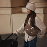 Crossbody ledvinka STUDIO NOOS Brown Teddy Hearts | Stylové doplňky pro děti a ženy | Lavly.cz