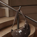 Crossbody ledvinka STUDIO NOOS Brown Teddy Hearts | Stylové doplňky pro děti a ženy | Lavly.cz