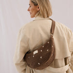 Crossbody ledvinka STUDIO NOOS Brown Teddy Hearts | Stylové doplňky pro děti a ženy | Lavly.cz