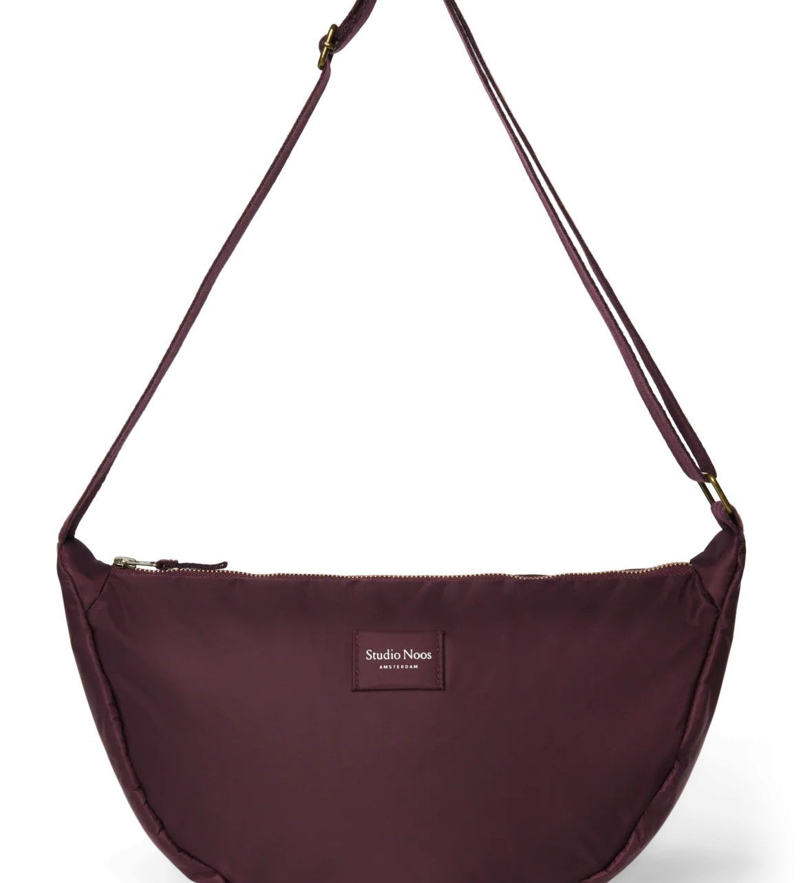 Crossbody ledvinka STUDIO NOOS Burgundy Technical Puffy | Lavly.cz