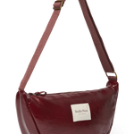 Crossbody ledvinka STUDIO NOOS Burgundy Vegan Leather | Lavly.cz