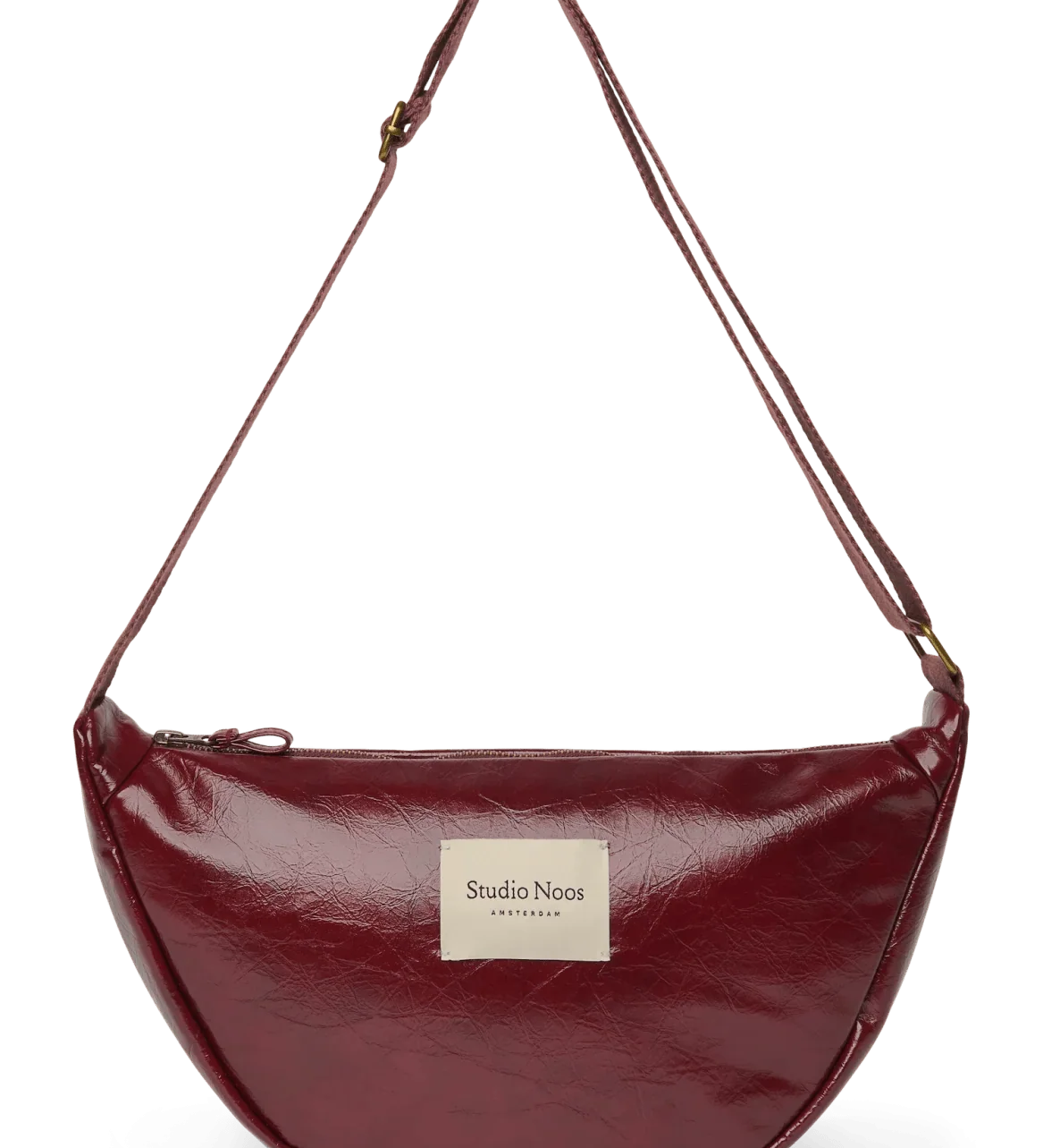 Crossbody ledvinka STUDIO NOOS Burgundy Vegan Leather | Lavly.cz
