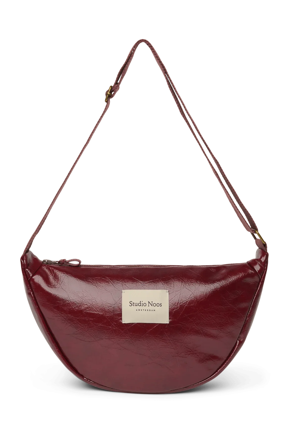 Crossbody ledvinka STUDIO NOOS Burgundy Vegan Leather | Lavly.cz