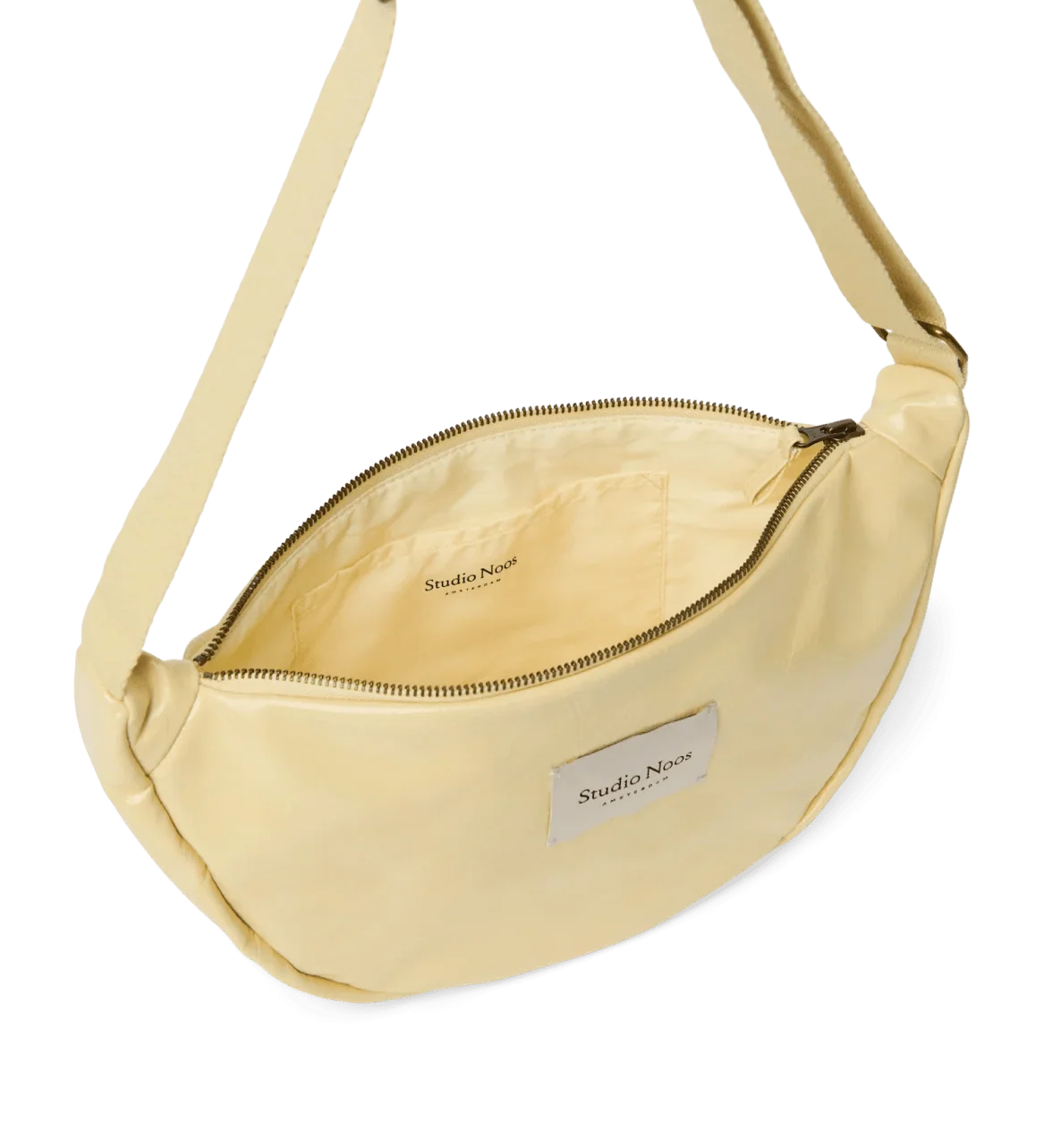 Crossbody ledvinka STUDIO NOOS Butter Yellow Vegan Leather | Lavly.cz