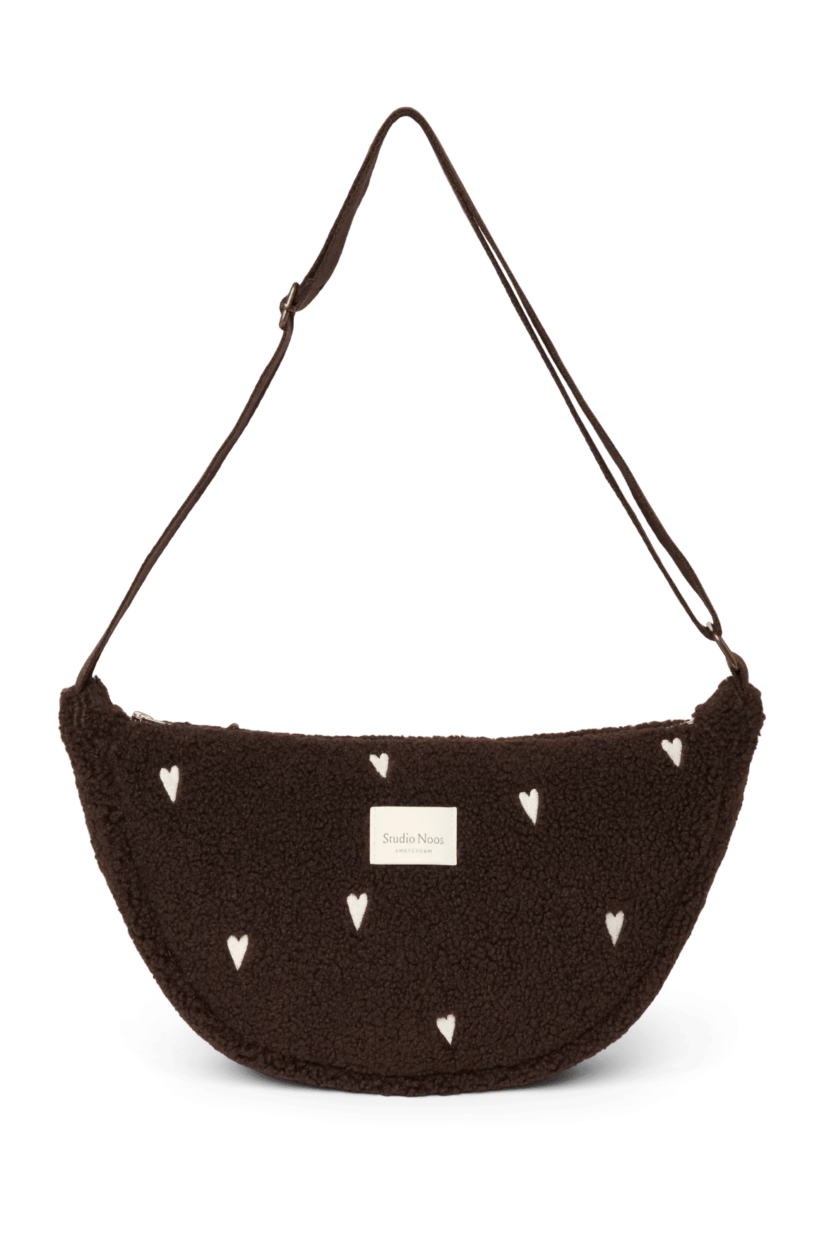 Crossbody ledvinka STUDIO NOOS Chocolate Hearts Teddy | Lavly.cz