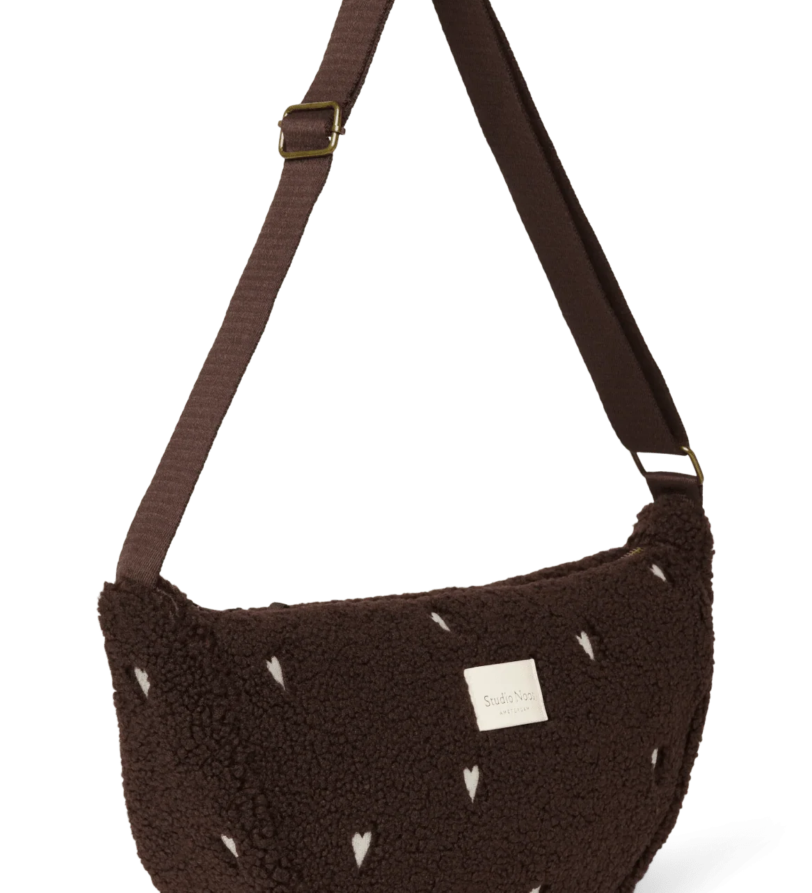 Crossbody ledvinka STUDIO NOOS Chocolate Hearts Teddy | Lavly.cz