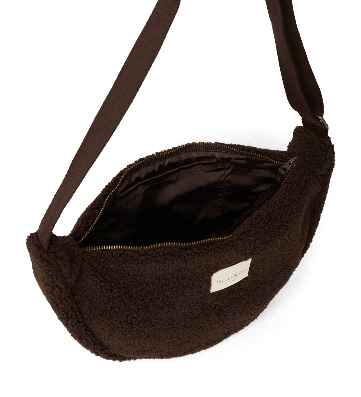 Crossbody ledvinka STUDIO NOOS Chocolate Teddy | Lavly.cz