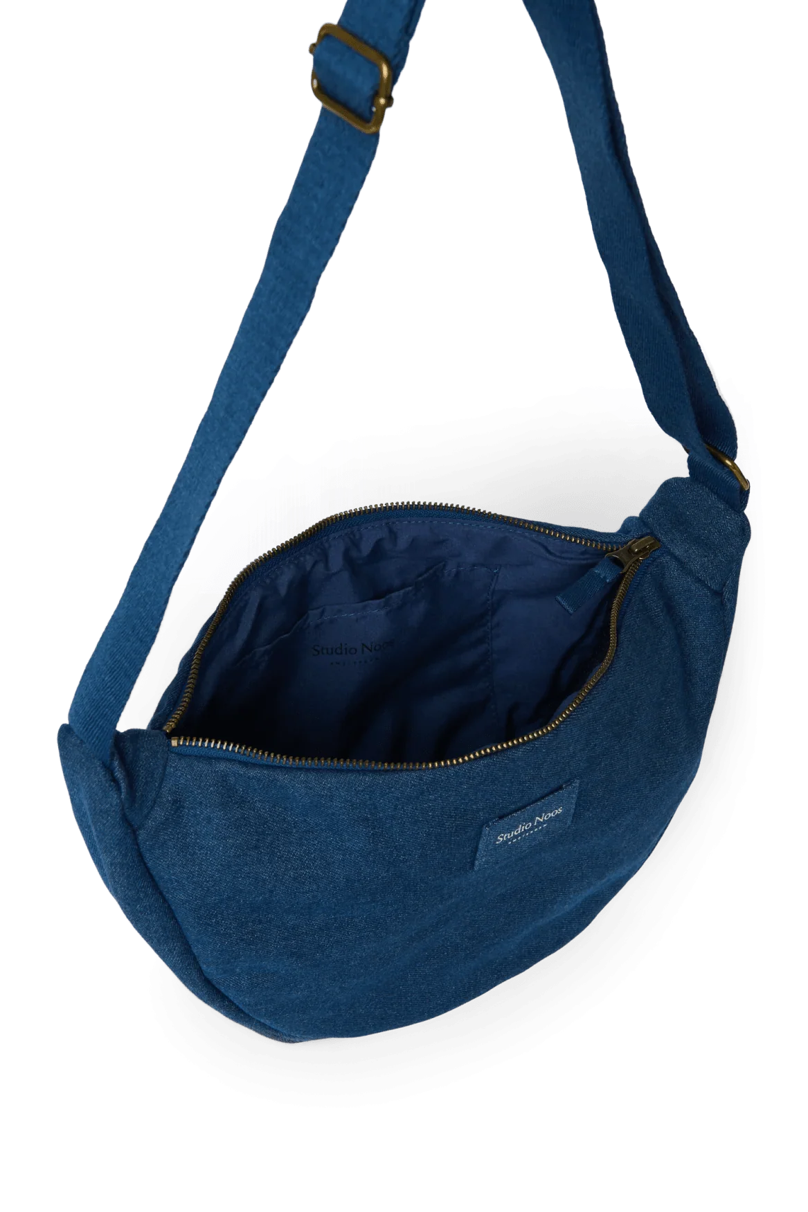 Crossbody ledvinka STUDIO NOOS Dark Blue Denim | Lavly.cz