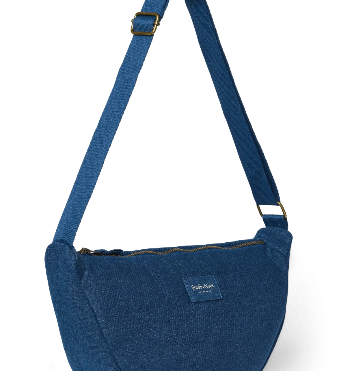 Crossbody ledvinka STUDIO NOOS Dark Blue Denim | Lavly.cz