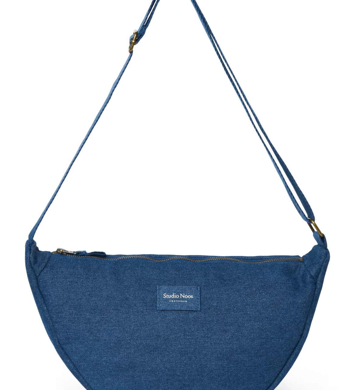 Crossbody ledvinka STUDIO NOOS Dark Blue Denim | Lavly.cz