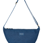 Crossbody ledvinka STUDIO NOOS Dark Blue Denim | Lavly.cz