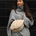 Crossbody ledvinka STUDIO NOOS Ecru Teddy Hearts | Stylové doplňky pro děti a ženy | Lavly.cz