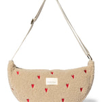 Crossbody ledvinka STUDIO NOOS Ecru Teddy Hearts | Stylové doplňky pro děti a ženy | Lavly.cz
