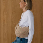 Crossbody ledvinka STUDIO NOOS Ecru Teddy Hearts | Stylové doplňky pro děti a ženy | Lavly.cz