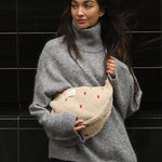 Crossbody ledvinka STUDIO NOOS Ecru Teddy Hearts | Stylové doplňky pro děti a ženy | Lavly.cz