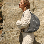 Crossbody ledvinka STUDIO NOOS Grey Denim Hearts | Stylové doplňky pro děti a ženy | Lavly.cz