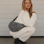 Crossbody ledvinka STUDIO NOOS Grey Denim Hearts | Stylové doplňky pro děti a ženy | Lavly.cz