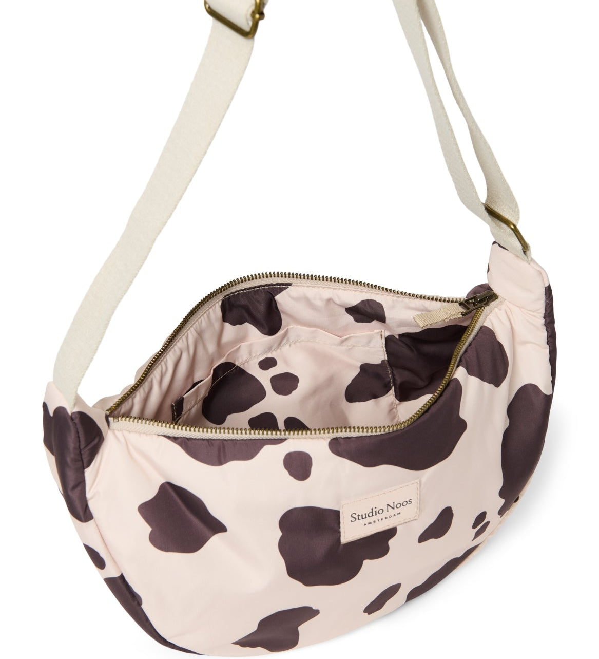 Crossbody ledvinka STUDIO NOOS Holy Cow Puffy Brown - Cow | Stylové doplňky pro děti a ženy | Lavly.cz