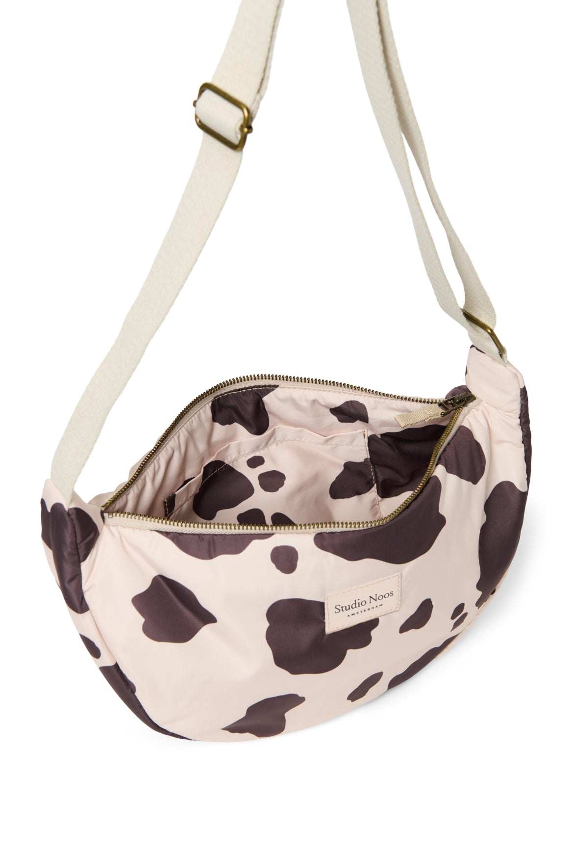 Crossbody ledvinka STUDIO NOOS Holy Cow Puffy Brown - Cow | Stylové doplňky pro děti a ženy | Lavly.cz