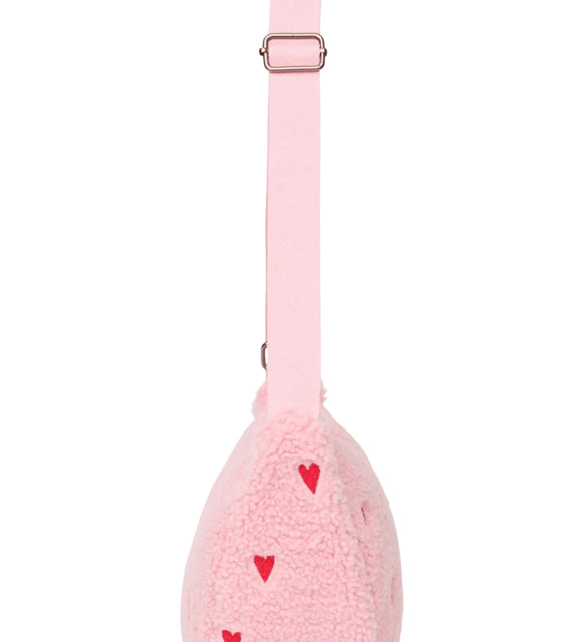 Crossbody ledvinka STUDIO NOOS Light Pink Teddy Hearts | Lavly.cz