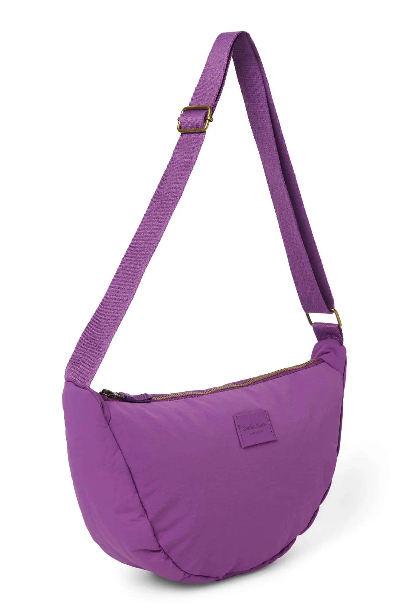 Crossbody ledvinka STUDIO NOOS Purple Textured Puffy | Lavly.cz