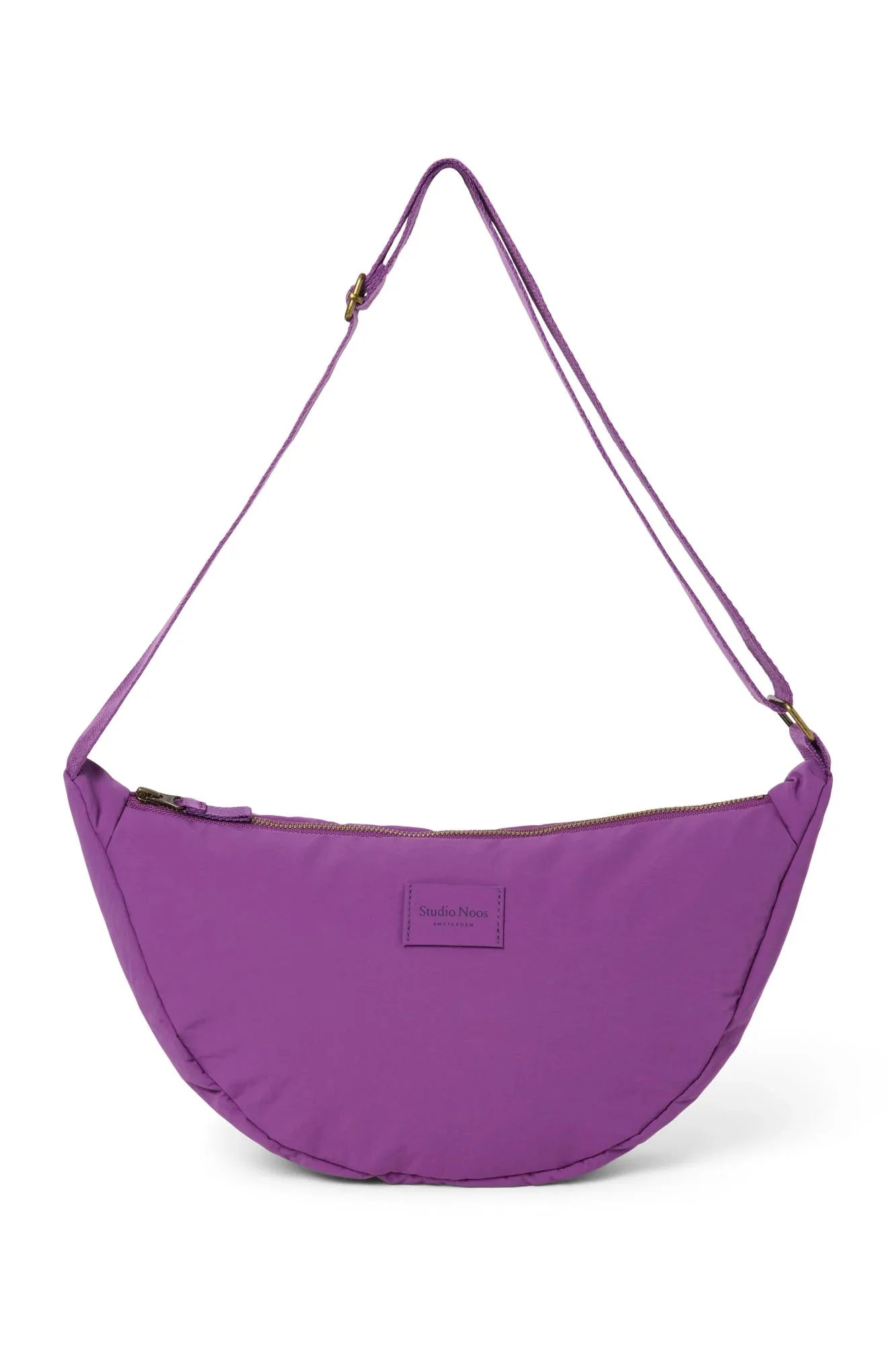 Crossbody ledvinka STUDIO NOOS Purple Textured Puffy | Lavly.cz