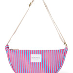 Crossbody ledvinka STUDIO NOOS Raspberry Poplin Striped | Lavly.cz