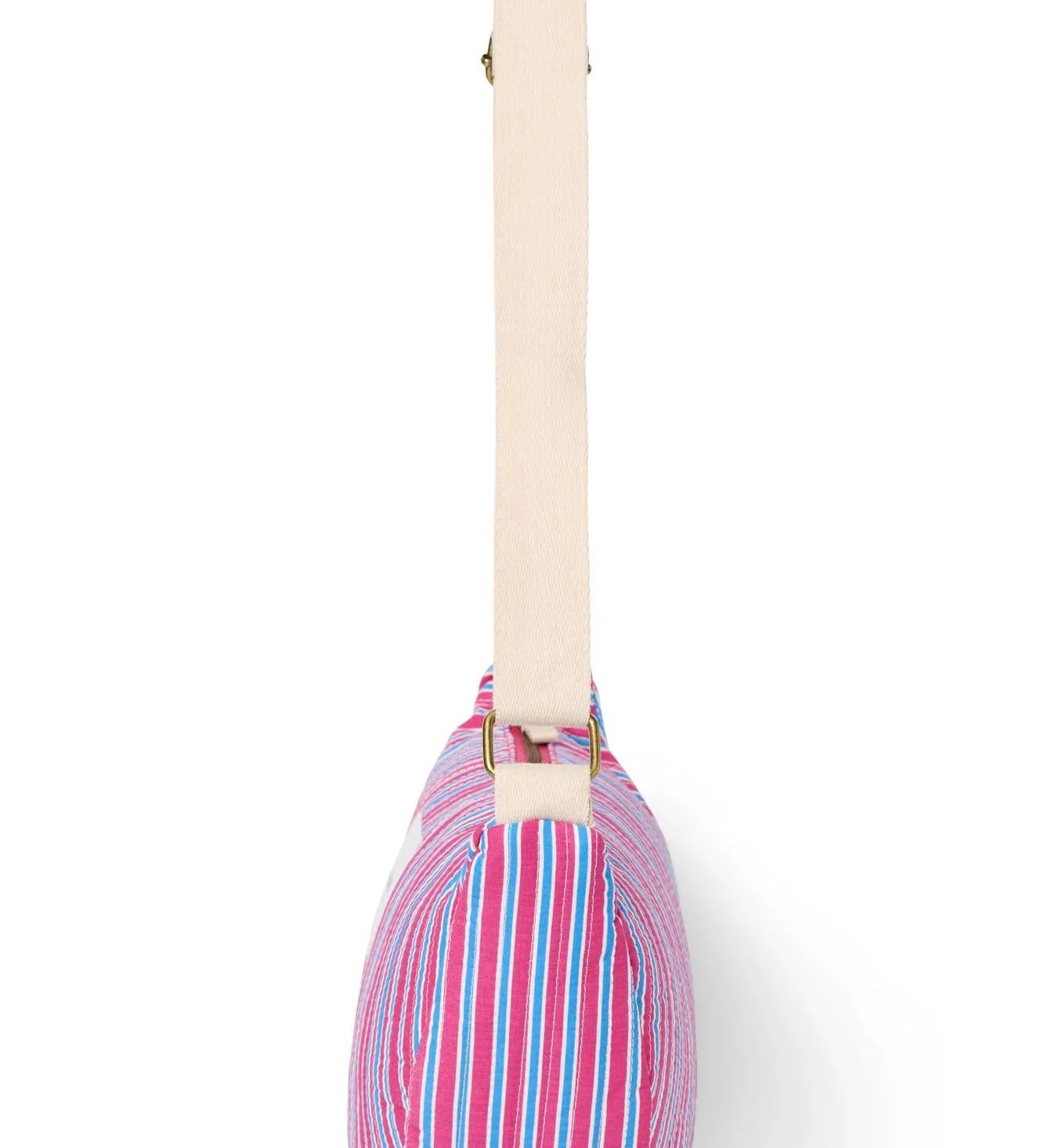 Crossbody ledvinka STUDIO NOOS Raspberry Poplin Striped | Lavly.cz