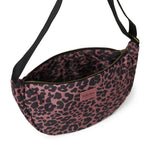 Crossbody ledvinka STUDIO NOOS Red Leopard Puffy | Lavly.cz