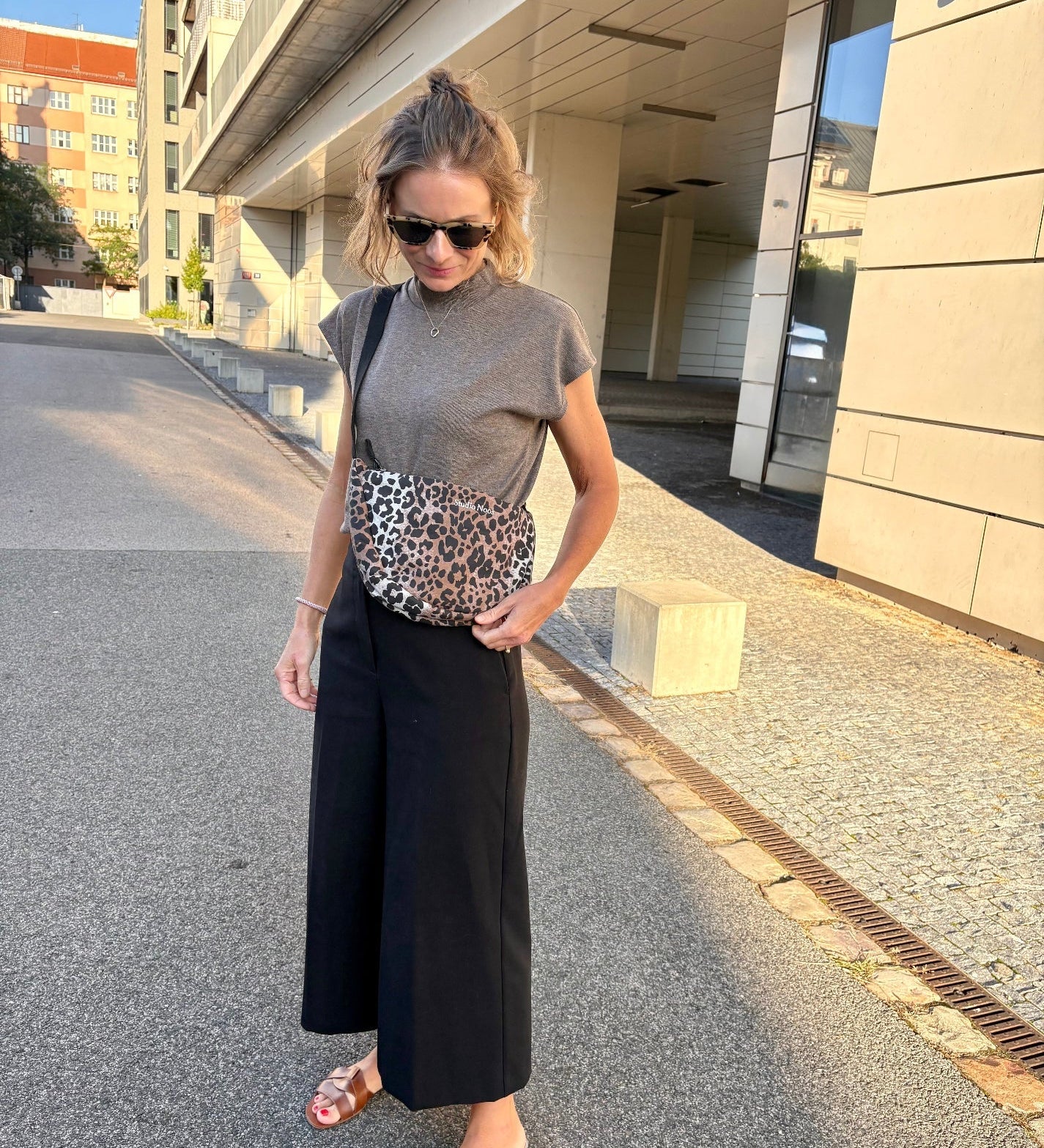 Crossbody ledvinka STUDIO NOOS Soft Cotton Hazel Leopard | Stylové doplňky pro děti a ženy | Lavly.cz