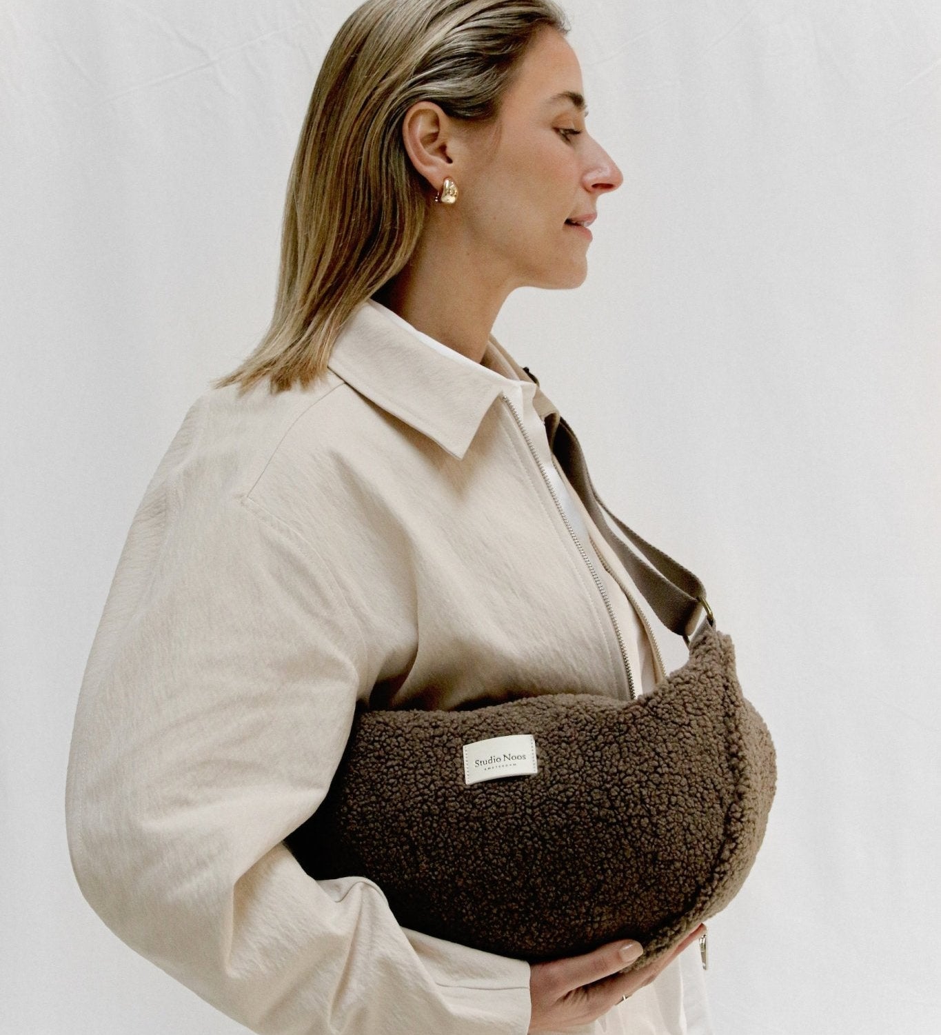 Crossbody ledvinka STUDIO NOOS Teddy Brown | Stylové doplňky pro děti a ženy | Lavly.cz