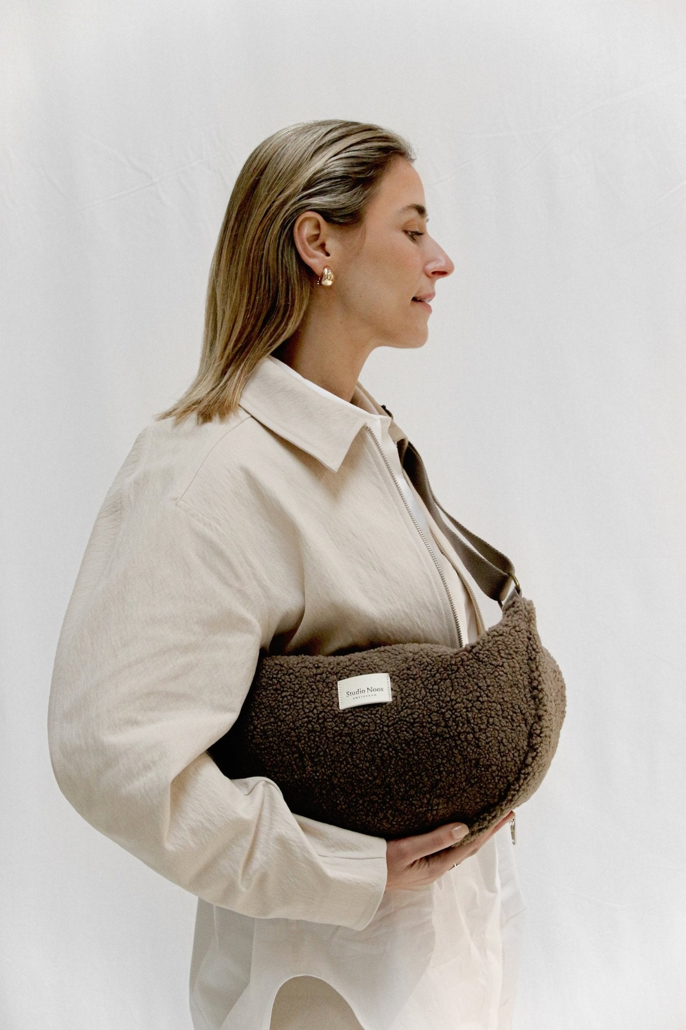 Crossbody ledvinka STUDIO NOOS Teddy Brown | Stylové doplňky pro děti a ženy | Lavly.cz