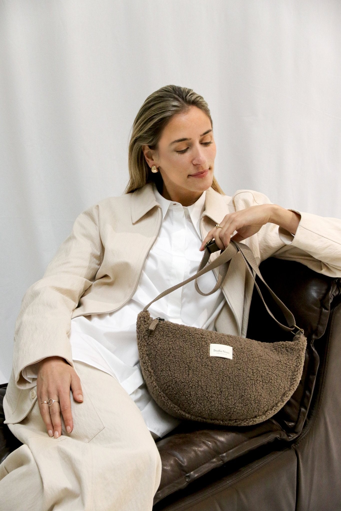 Crossbody ledvinka STUDIO NOOS Teddy Brown | Stylové doplňky pro děti a ženy | Lavly.cz