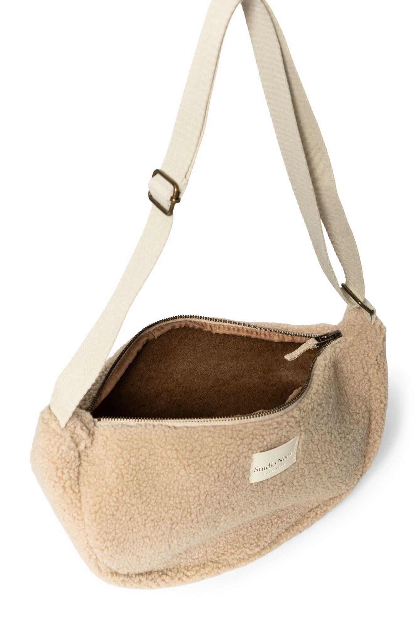 Crossbody ledvinka STUDIO NOOS Teddy Ecru | Stylové doplňky pro děti a ženy | Lavly.cz