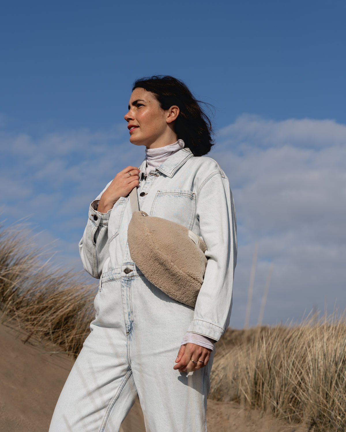 Crossbody ledvinka STUDIO NOOS Teddy Ecru | Stylové doplňky pro děti a ženy | Lavly.cz