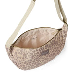 Crossbody ledvinka STUDIO NOOS Tonal Beige Leopard Puffy | Lavly.cz