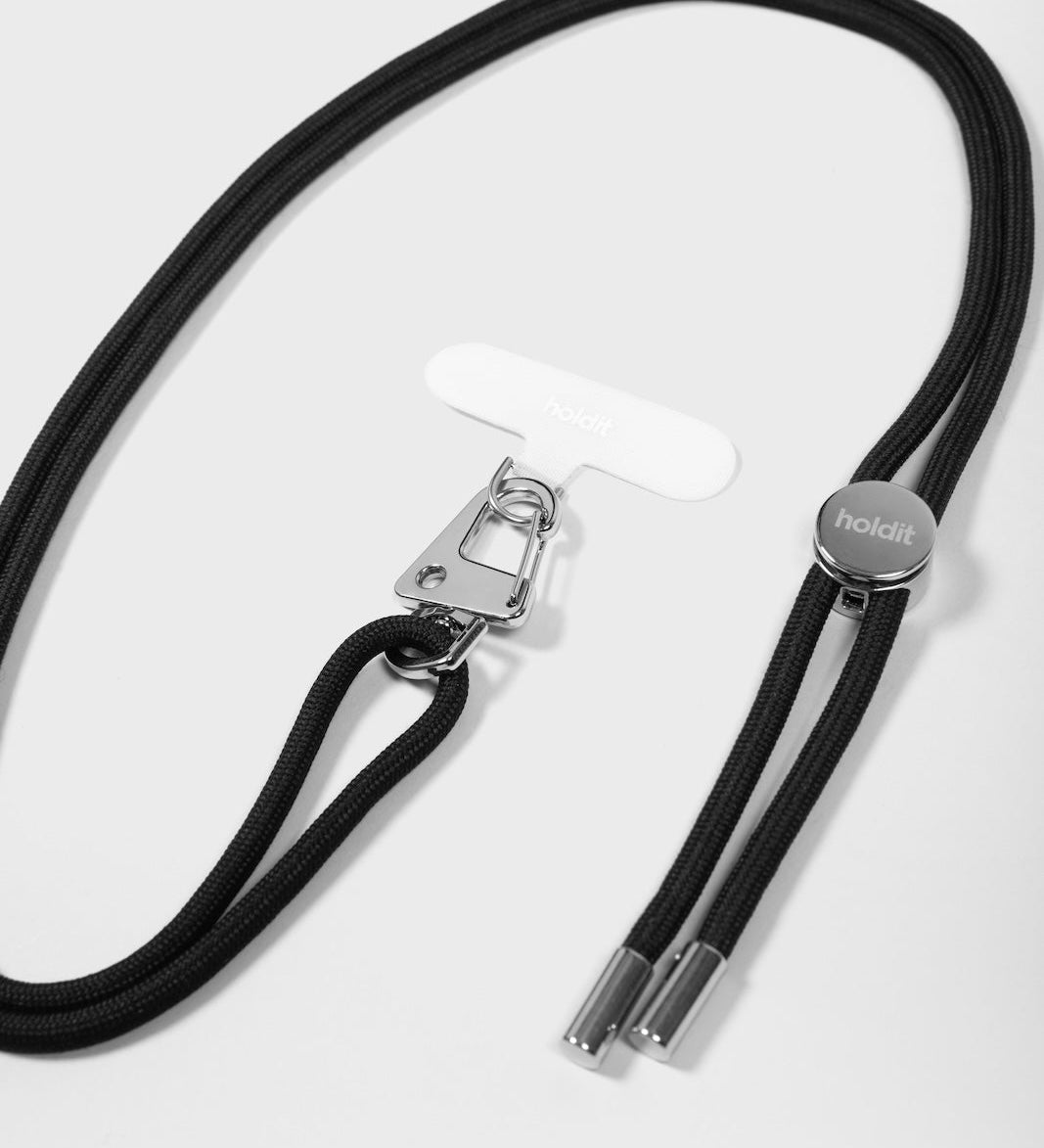 Crossbody popruh na mobil HOLDIT Black | Lavly.cz