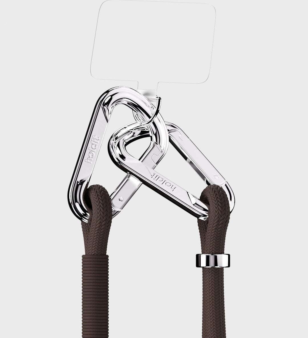 Crossbody popruh na mobil HOLDIT Chocolate | Lavly.cz