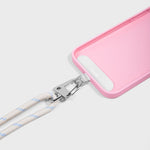 Crossbody popruh na mobil HOLDIT Light Beige / Mineral Blue | Lavly.cz