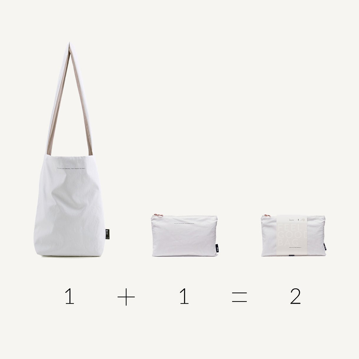 Crossbody taška + pouzdro TINNE+MIA Feel Good Bag Black | Lavly.cz